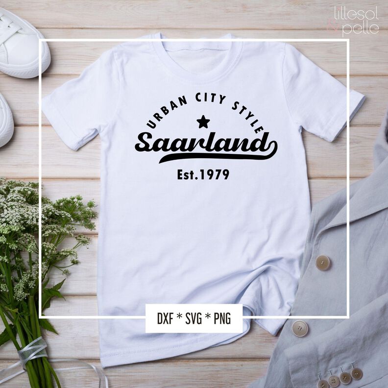 Plotterdatei Saarland Urban City Style image number 3