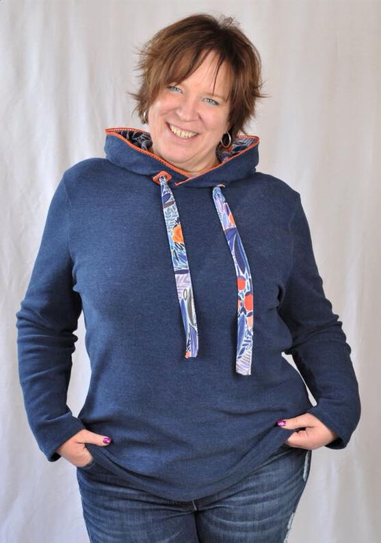 Sweater, Hoodie (32-52) CARACOL Damen Schnittmuster image number 6