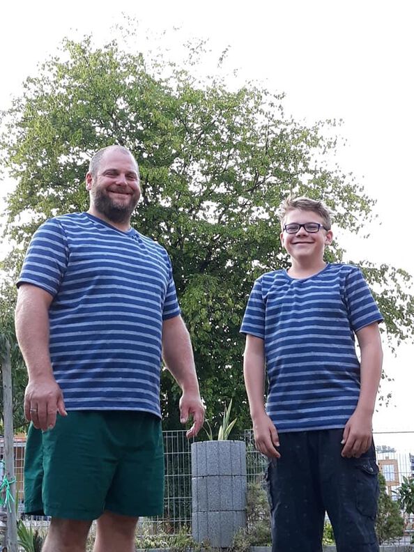 Männershirt Kalle xs-3xl V-Ausschnitt oder Rundhals  image number 8