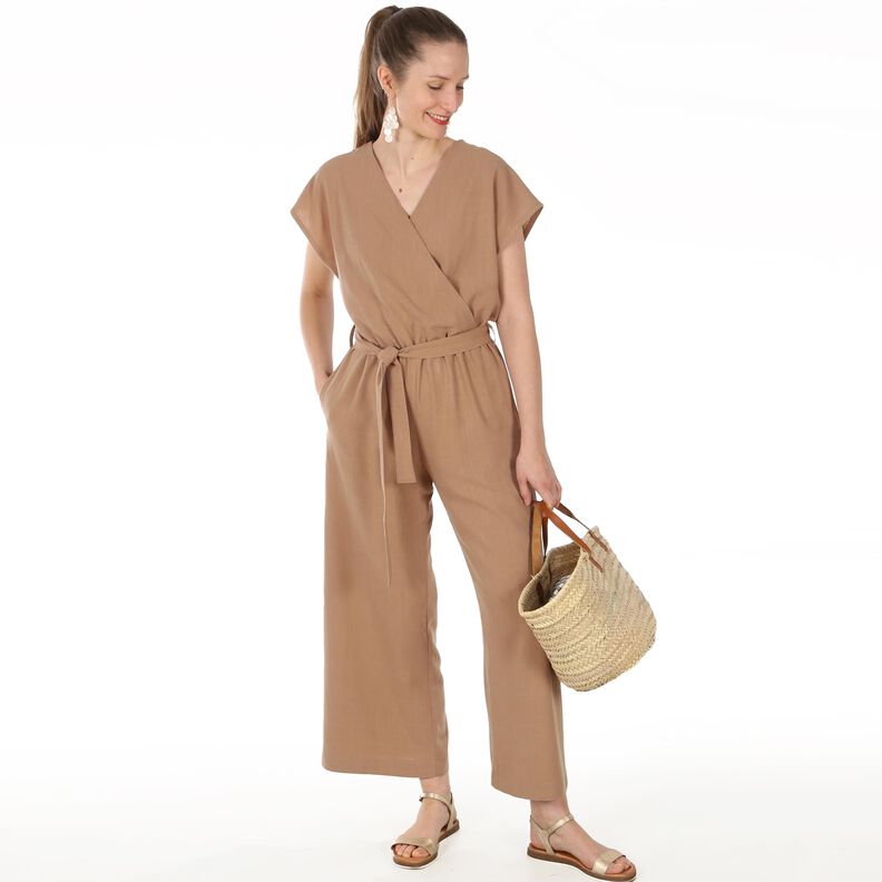 FRAU ZITA  - Jumpsuit in Wickeloptik  XS-XXL image number 6