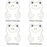 Frosch ITH 6cm bis 13cm Stickdatei  thumbnail number 8
