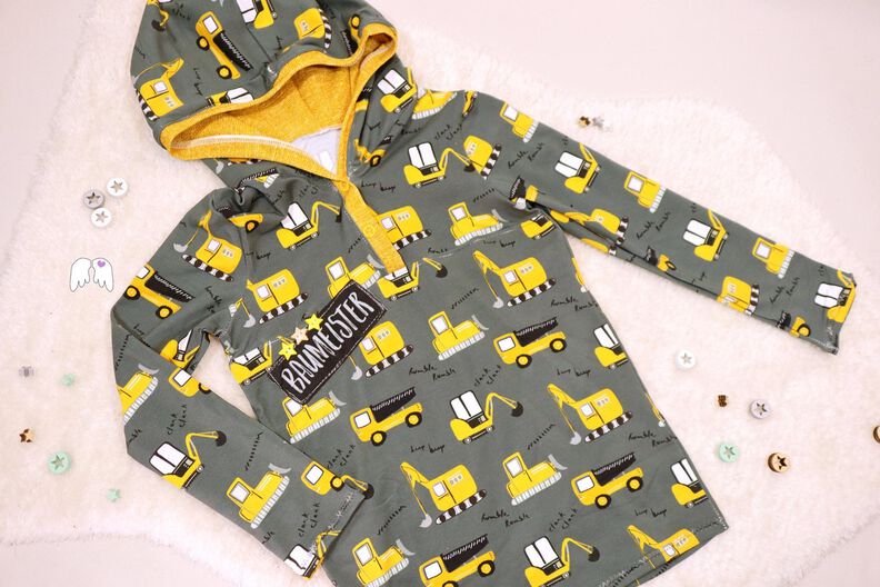 Shirt MATTI mit Knopfleiste Gr. 74 - 164 image number 3