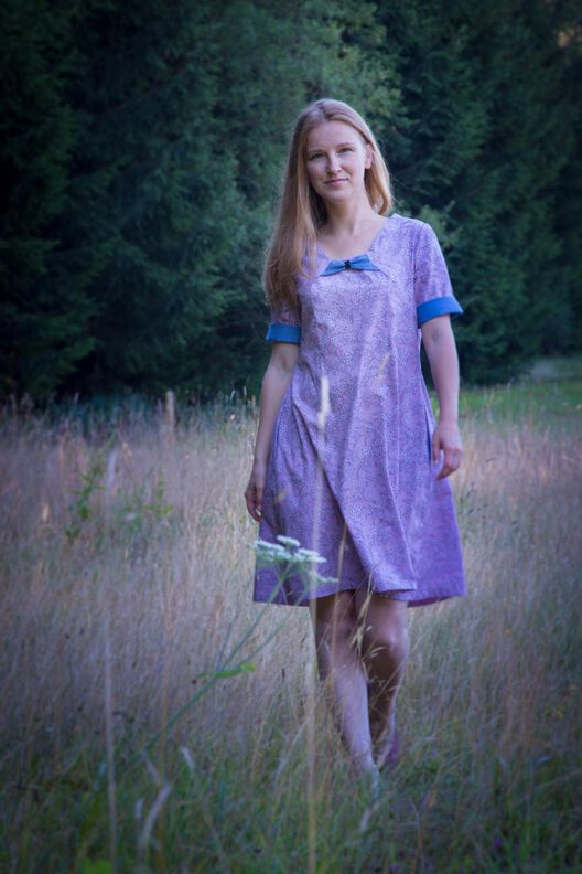 Kleid Angie Gr. 34-52 PDF-Schnittmuster A4, A0 und Nähanleitung image number 5