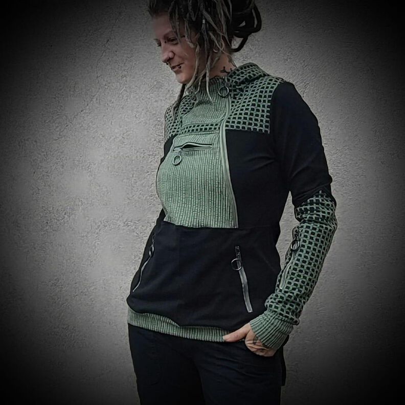 Hoodie Tessa Gr.32-54 inkl. Ebenen und Beamerdatei image number 7
