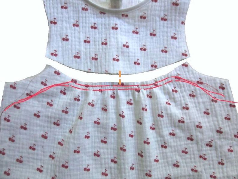 Schnitt und Nähanleitung Musselin Kleid Gr.62-110 image number 6