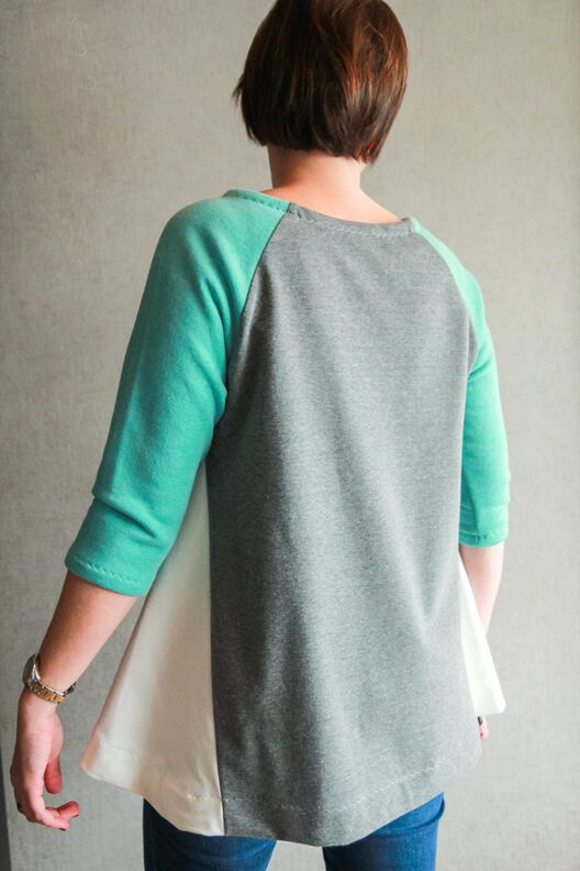 Pullover, Tunika, Kleid (34-48) FELICIA Damen Schnittmuster image number 6