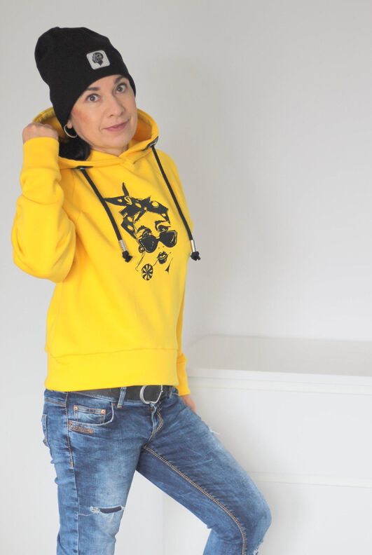 Kombi-Ebook Hipster Beanie + Hoodie LIDO image number 5