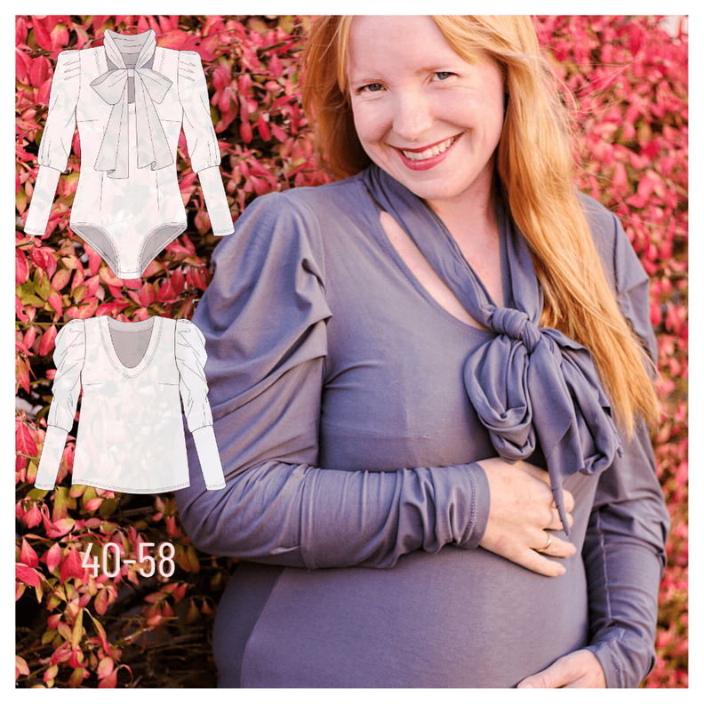 Puffysleeves Body u. Oberteil, Petite 40-58 image number 1