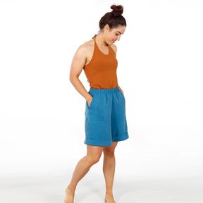 FRAU MARTE - Shorts mit Saumaufschlag XS-XXL