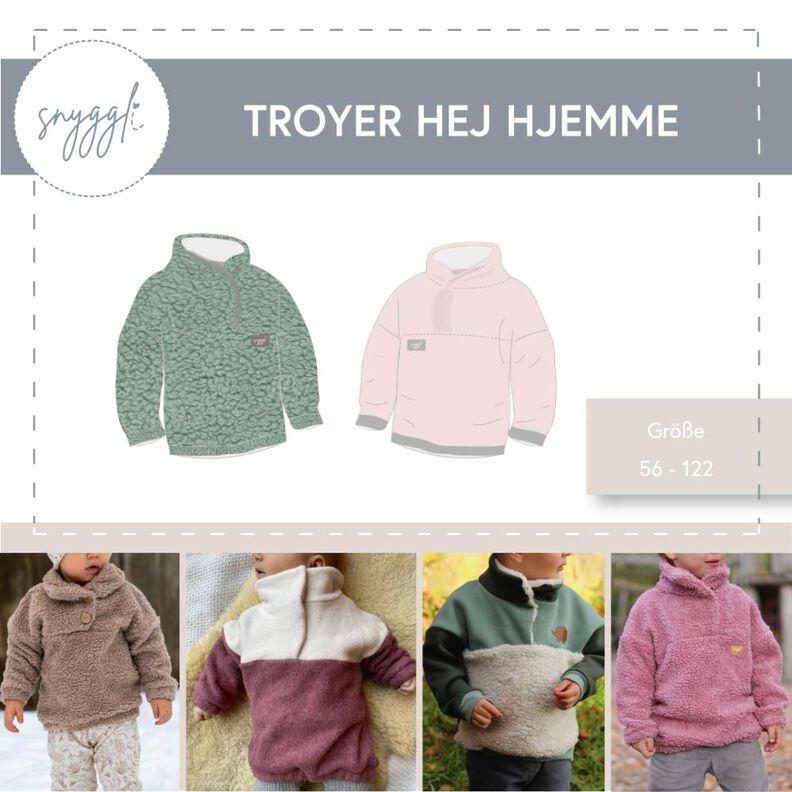 Troyer Hej Hjemme Gr. 56-122, A0 image number 1
