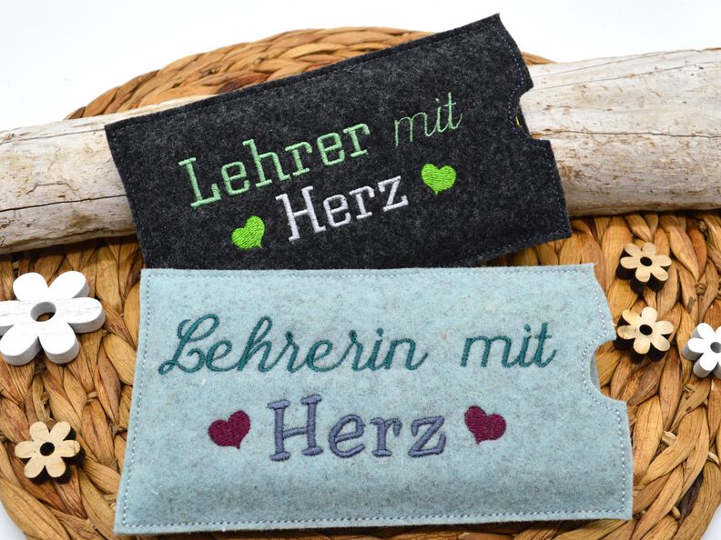Stickdatei Schokohülle Lehrer Lehrerin ITH image number 3