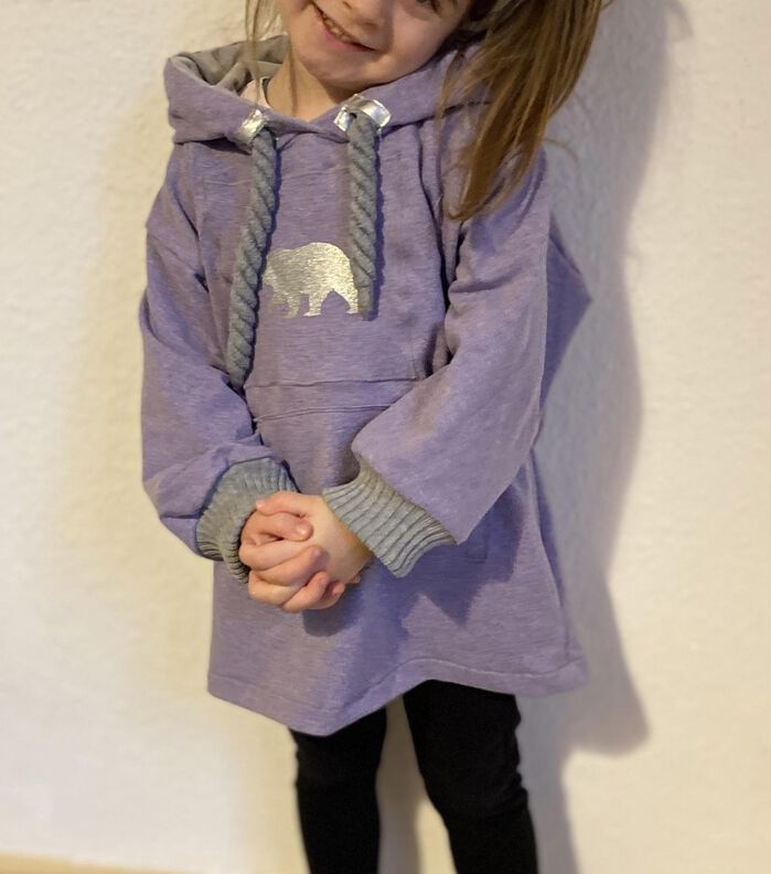 Kinderhoodie Inga + Immo Gr. 62-158 image number 4