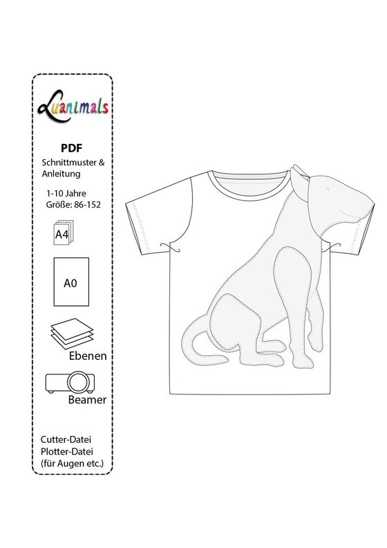 T-Shirt Kind E-Book Luanimals Bullterrier (86-152cm) image number 3