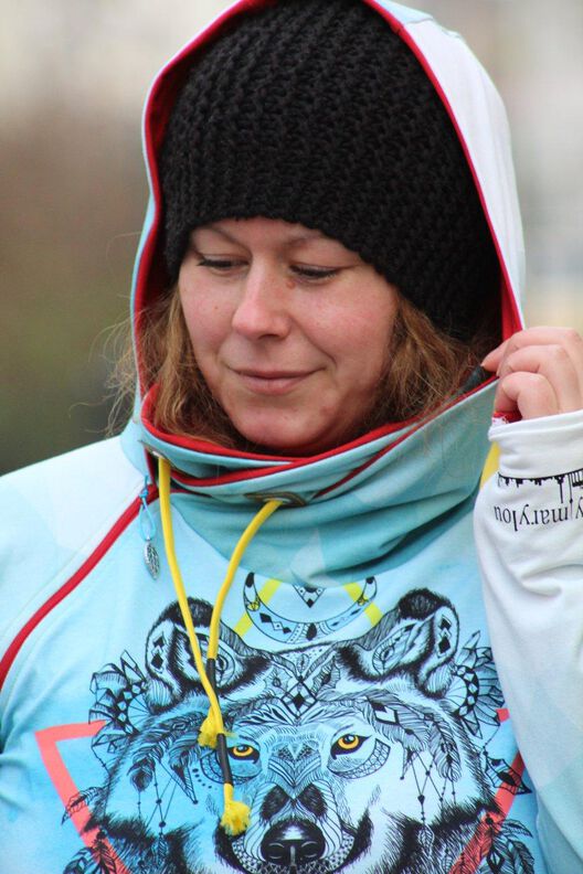 Raglanhoodie Kaja Gr. 32-50 inkl. Beamerdatei image number 7