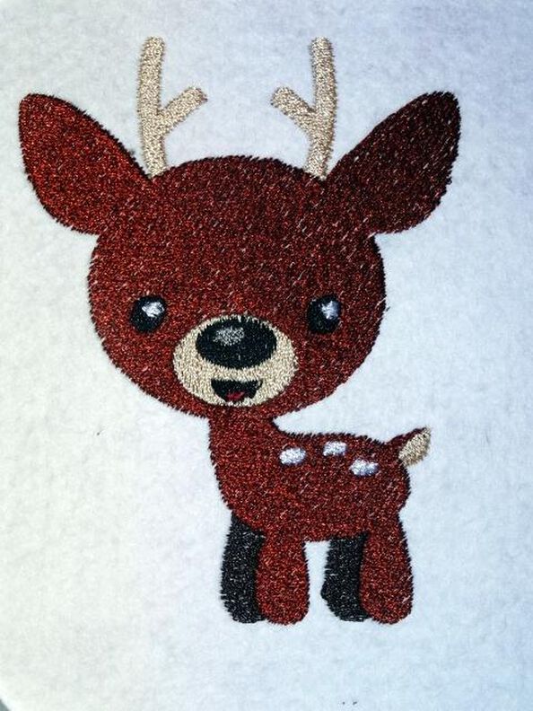 Stickdatei little Deer Reh Rehkitz image number 3