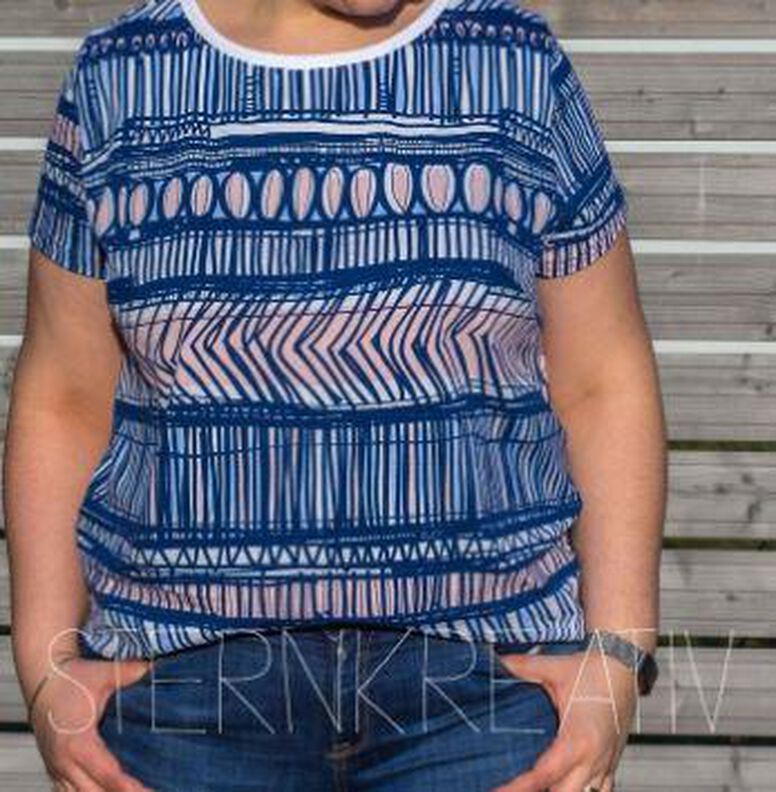Ebook/Nähanleitung Shirt für Damen Gr. 32-48 image number 8