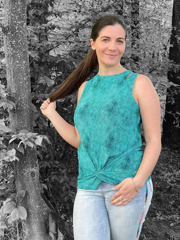 Shirt - * Twist about MEE * - GR.32-56 image number 8