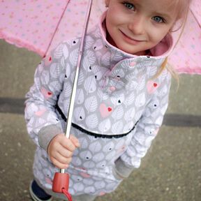 Lola ♥ Kragenhoodie von 74 bis 170