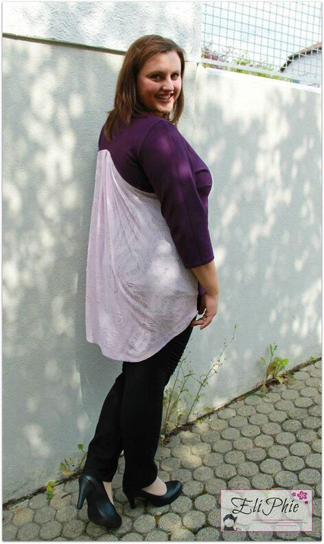 Curvy Eleana Damenshirt von 48 - 56 image number 7
