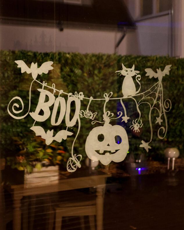 Fensterbild-Vorlage "Boo - Halloween" PDF image number 4