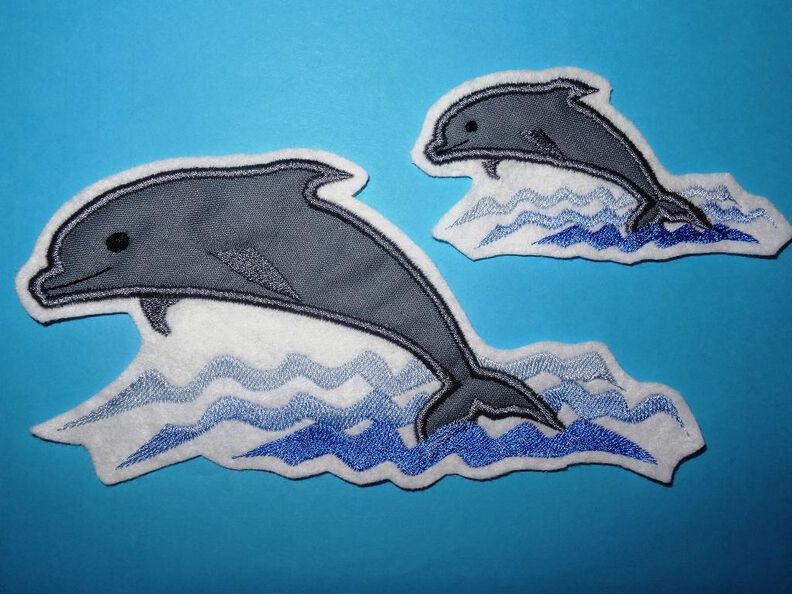 Stickdatei Delfin Delphine image number 6