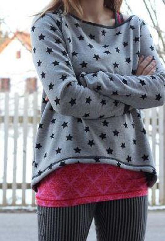 Ebook/Nähanleitung Doppel-Shirt MALOTTY Damen  Gr. 32-48 image number 2