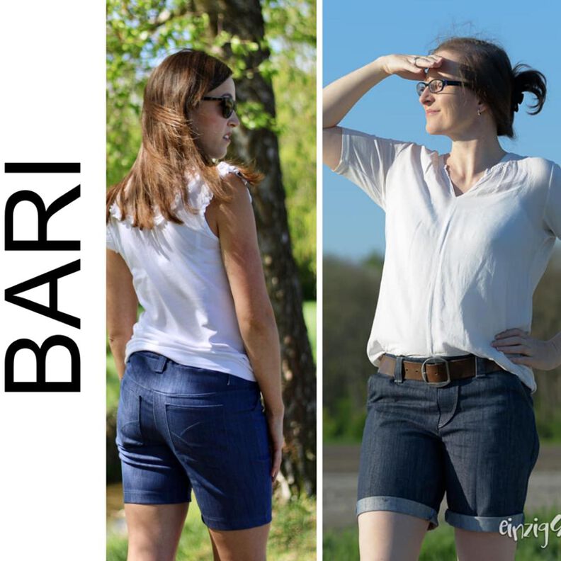 kurze Hose BARI Gr. XS-XL image number 1