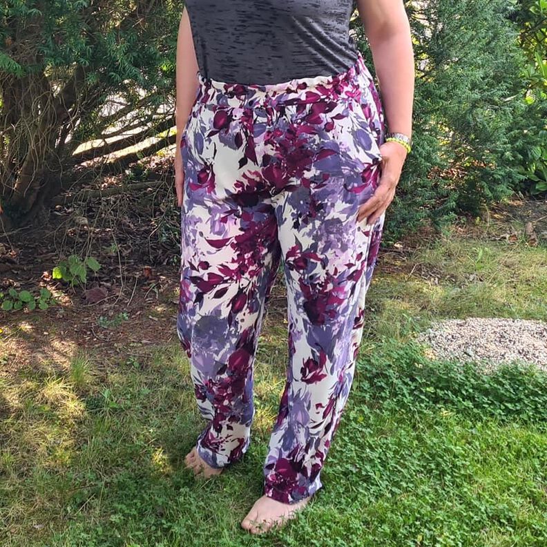 Basic High Waist Hose MARLENE Ladies Größe 34 – 52 image number 5