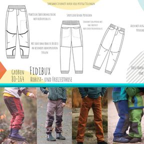 Robust- und Freizeithose Fidibux Gr. 80-164