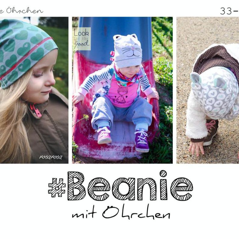 Beanie mit Öhrchen von Gr. 33 - 56 cm image number 1
