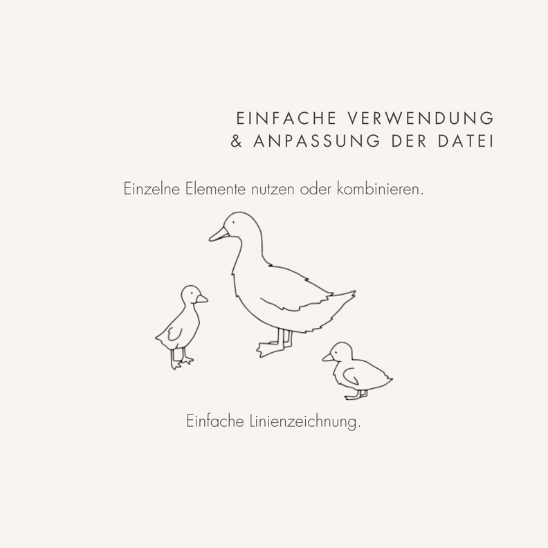 Plotter- und Laserdatei "GOOSE" SVG PNG image number 3
