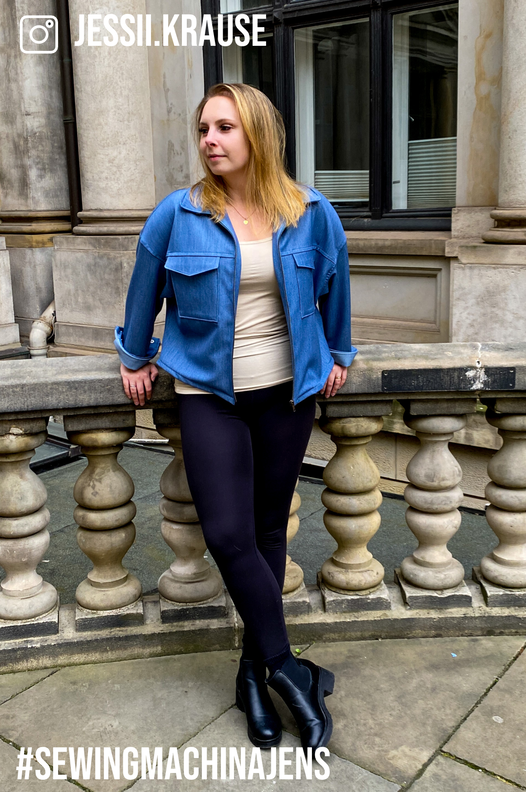 oversize Jacke Jens / PDF Schnittmuster image number 3