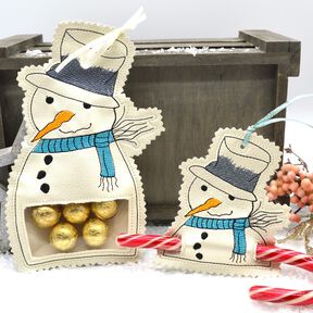 Stickdatei Schneemann F&uuml;llobjekt ITH