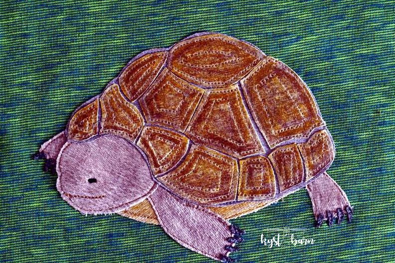 Applikationsvorlage und Nähanleitung Schildkröte  image number 4