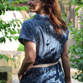 Finas Kleid Schnittmuster & Nähanleitung Kleid 34-48