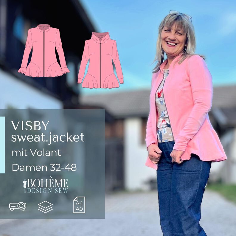VISBY.sweatjacke | Damen | 32-48 image number 1
