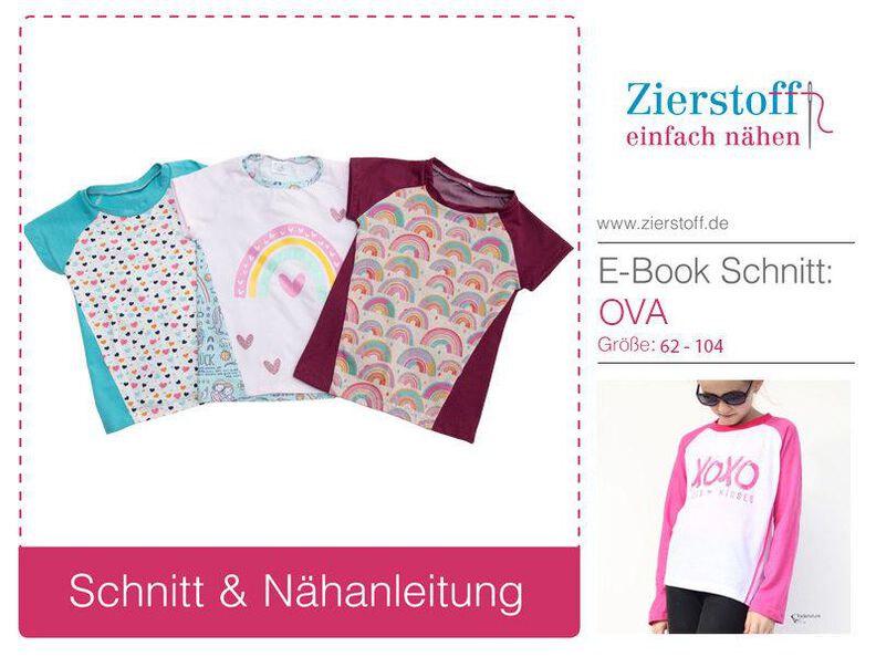 Sportshirt "OVA" Nähanleitung und Schnitt Gr. 62 - 104 image number 5
