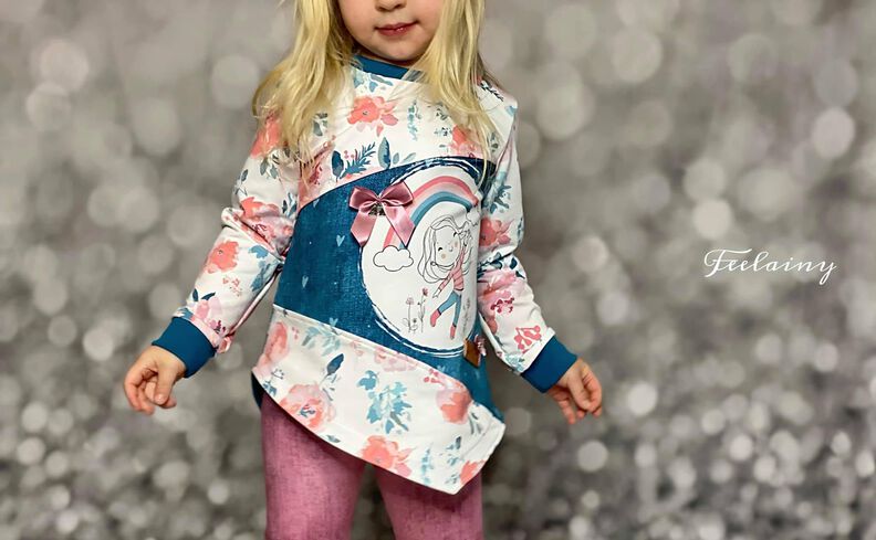  "girlie PUHzzlePulli" Kids - Pullover Gr. 74-164  image number 5