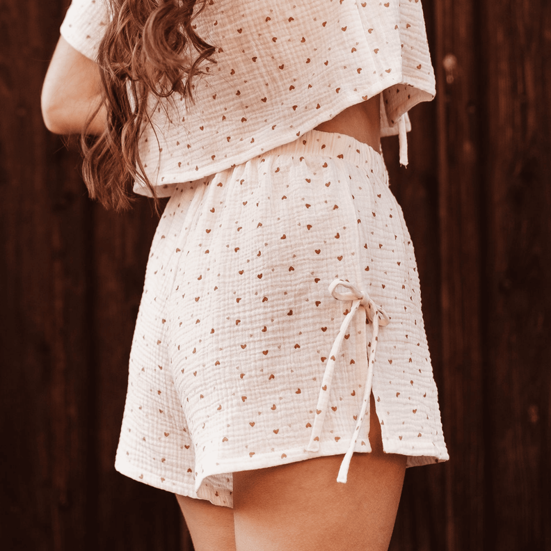 Shorts mit Schleifen | Pyjama Shorts | Boxer Shorts image number 9