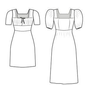 KATRICE- Kleid PDF-A4, A0 und BEAMER
