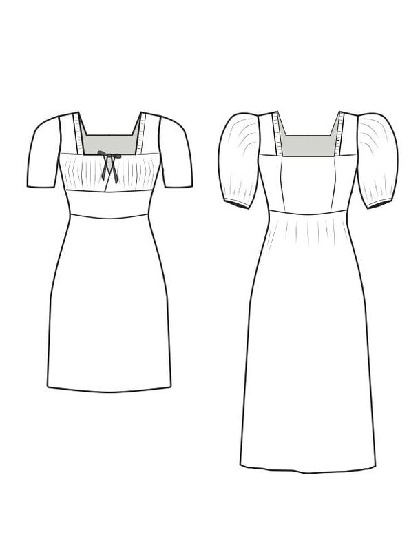 KATRICE- Kleid PDF-A4, A0 und BEAMER image number 2