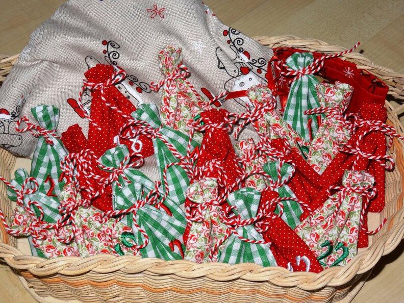 Adventskalender Beutelchen ITH Stickdatei Beutel image number 7