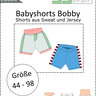 Babyshorts „Bobby“ mit Seitenstreifen Gr. 44-98, A4+A0 thumbnail number 7