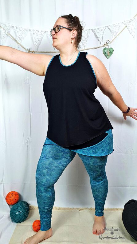 PUHzzleLeggings "Mel" Gr. 32 - 50 image number 3