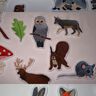Stickdatei Waldtiere Mega SET u.a. Bär, Dachs, Eule thumbnail number 3