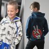 Kinder Hoodie Sweater Raglan Ärmel TIBU ♥ Gr. 92-164 thumbnail number 9