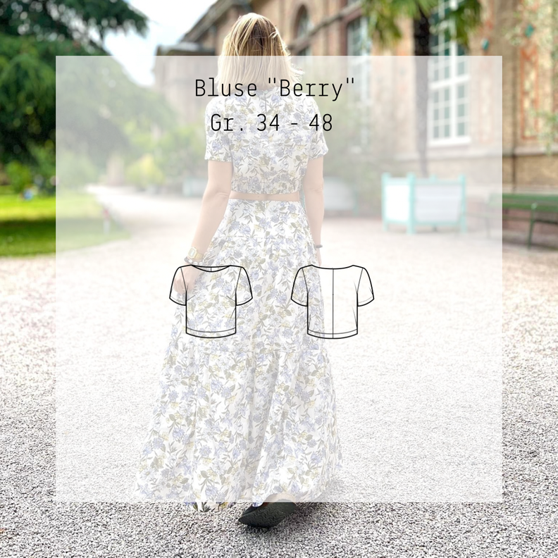 Ebook Bluse "Berry" (Gr. 34 - 48) image number 4