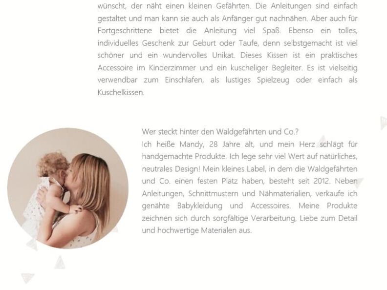 E-Book Rentier Rudi - Nähanleitung und Schnittmuster image number 3