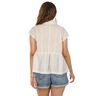 FRAU ANETT  - Blusetop mit Volant  XS-XXL thumbnail number 3