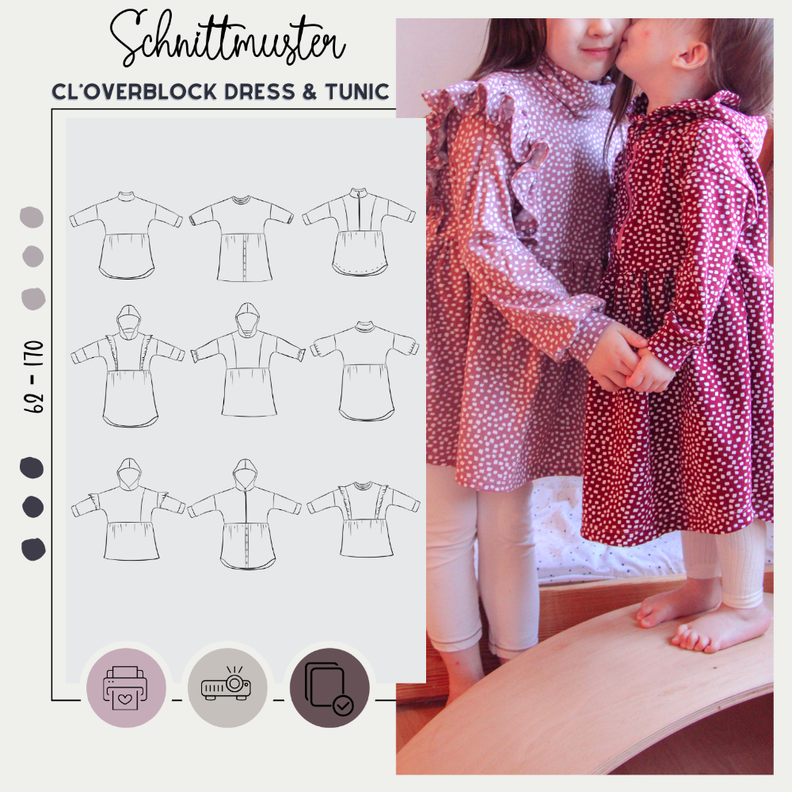 CL*OVERBLOCK DRESS 62-170 image number 1